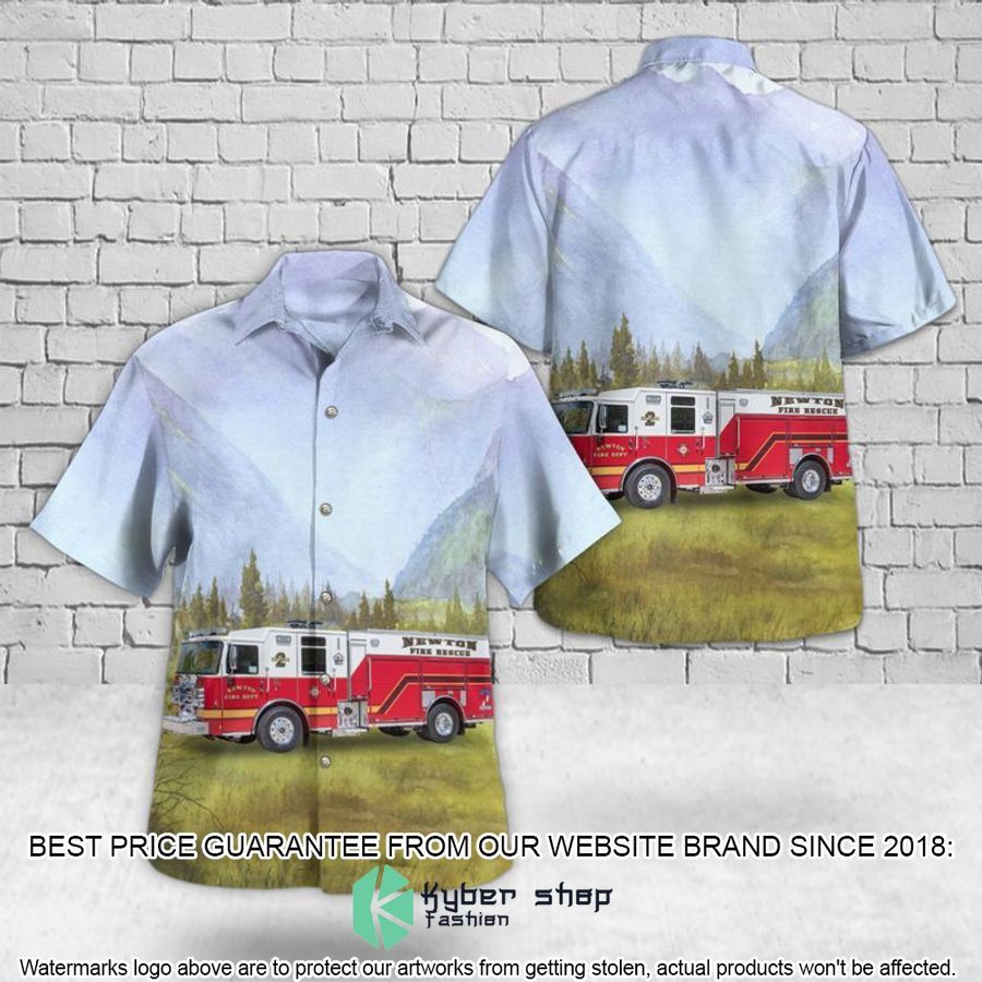 newton iowa newton fire department hawaiian shirt 1 659