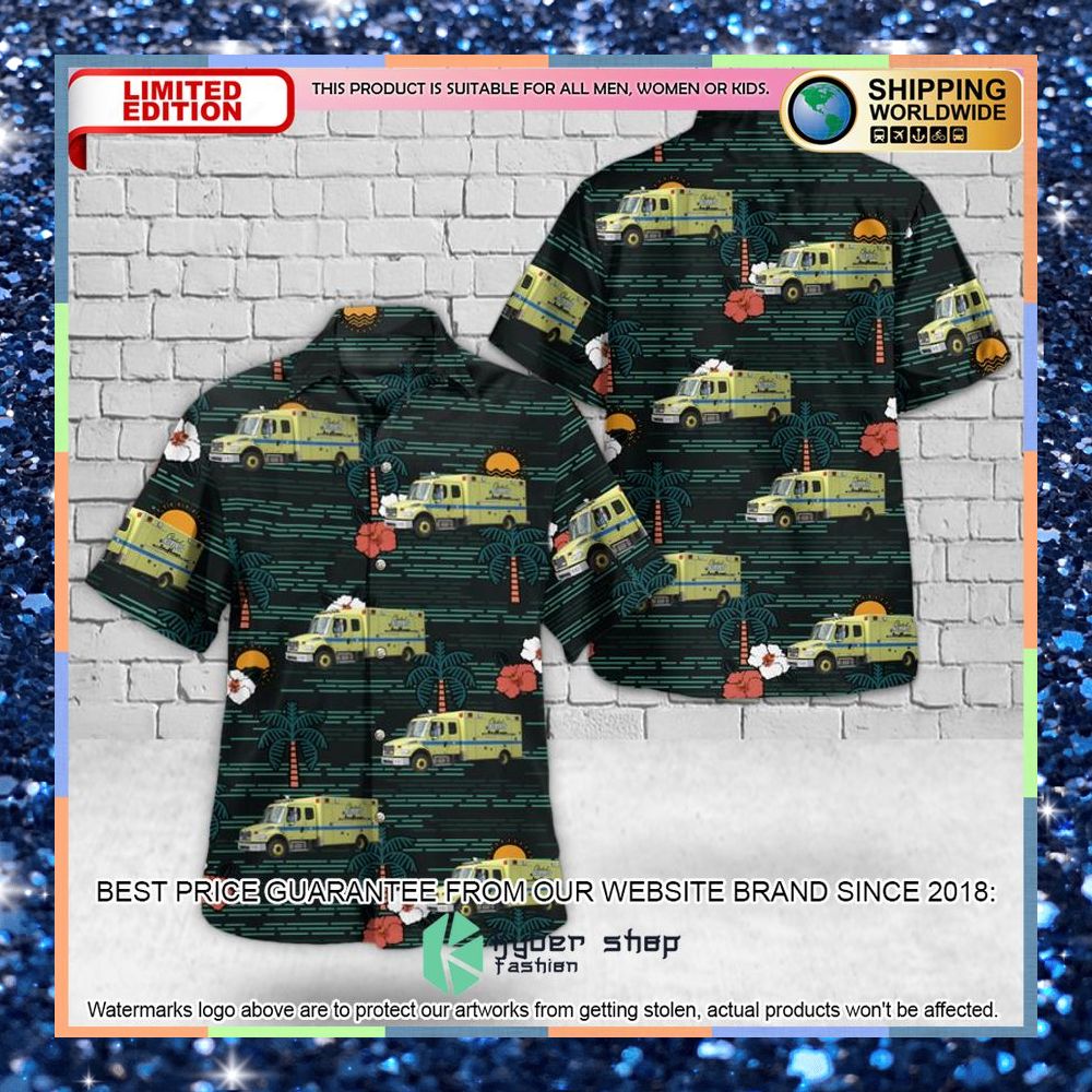 ohio cleveland ems hawaiian shirt 1 704