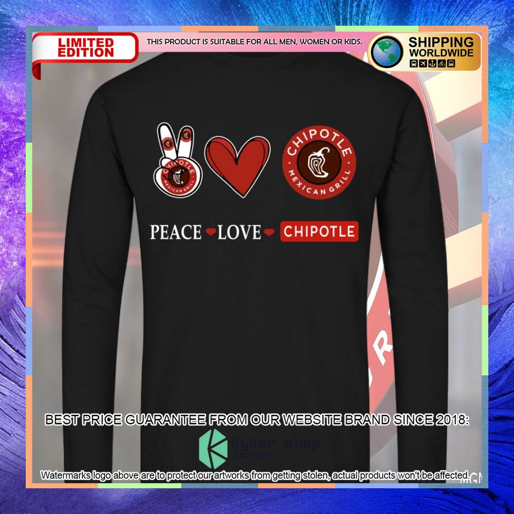 peace love chipotle shirt hoodie 4 696