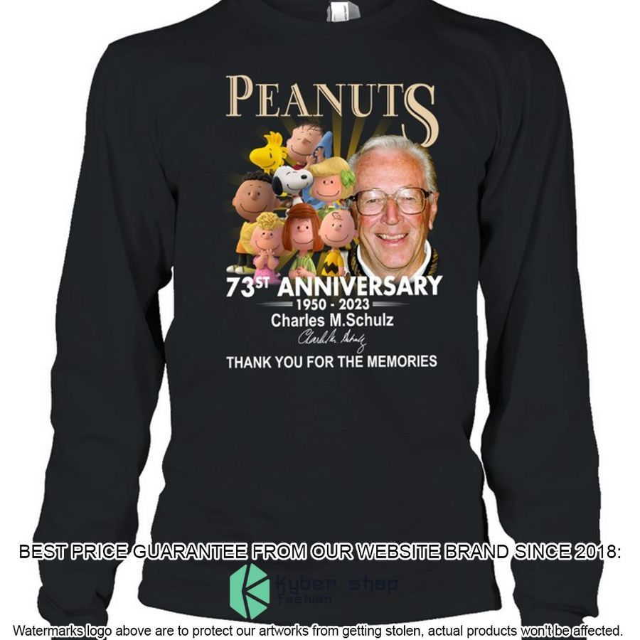 Peanuts 73st Anniversary Thank You For The Memories Shirt, Hoodie 4 peanuts 73st anniversary thank you for the memories shirt hoodie 4 179