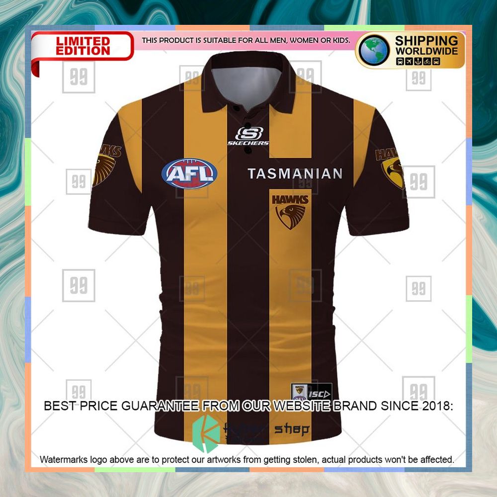 Personalized AFL Hawthorn Hawks Polo Shirt 5 personalized afl hawthorn hawks polo shirt 2 77