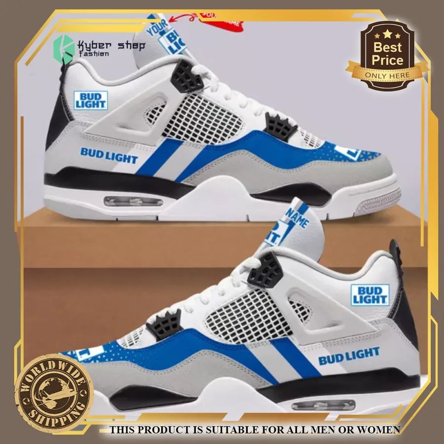 personalized bud light af4 shoes 1 632