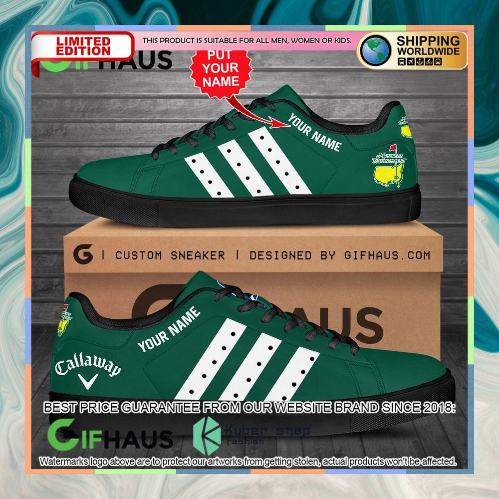 Personalized Callaway Masters Tournament Stan Smith Shoes 5 personalized callaway masters tournament stan smith shoes 1 350