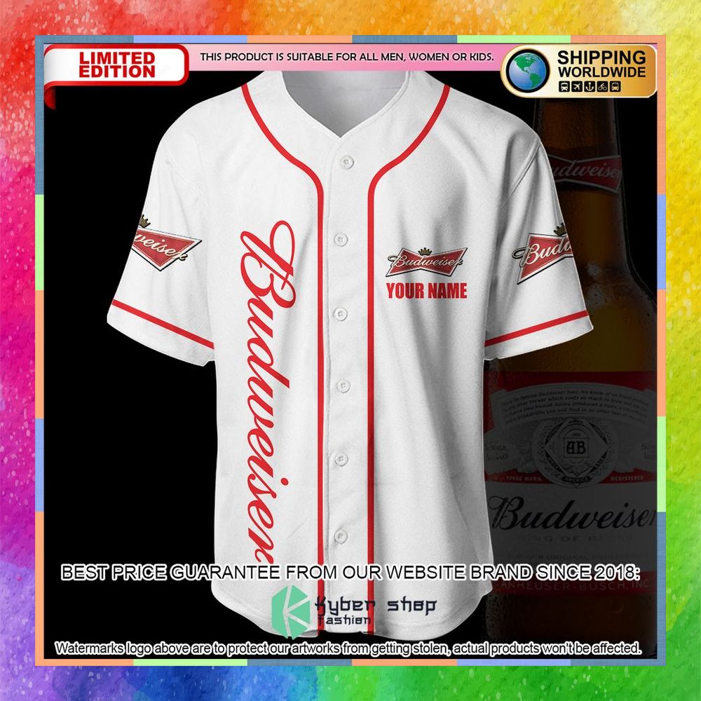 Personalized Dr Seuss I Will Drink Budweiser Here Or There Baseball Jersey 7 personalized dr seuss i will drink budweiser here or there baseball jersey 3 659