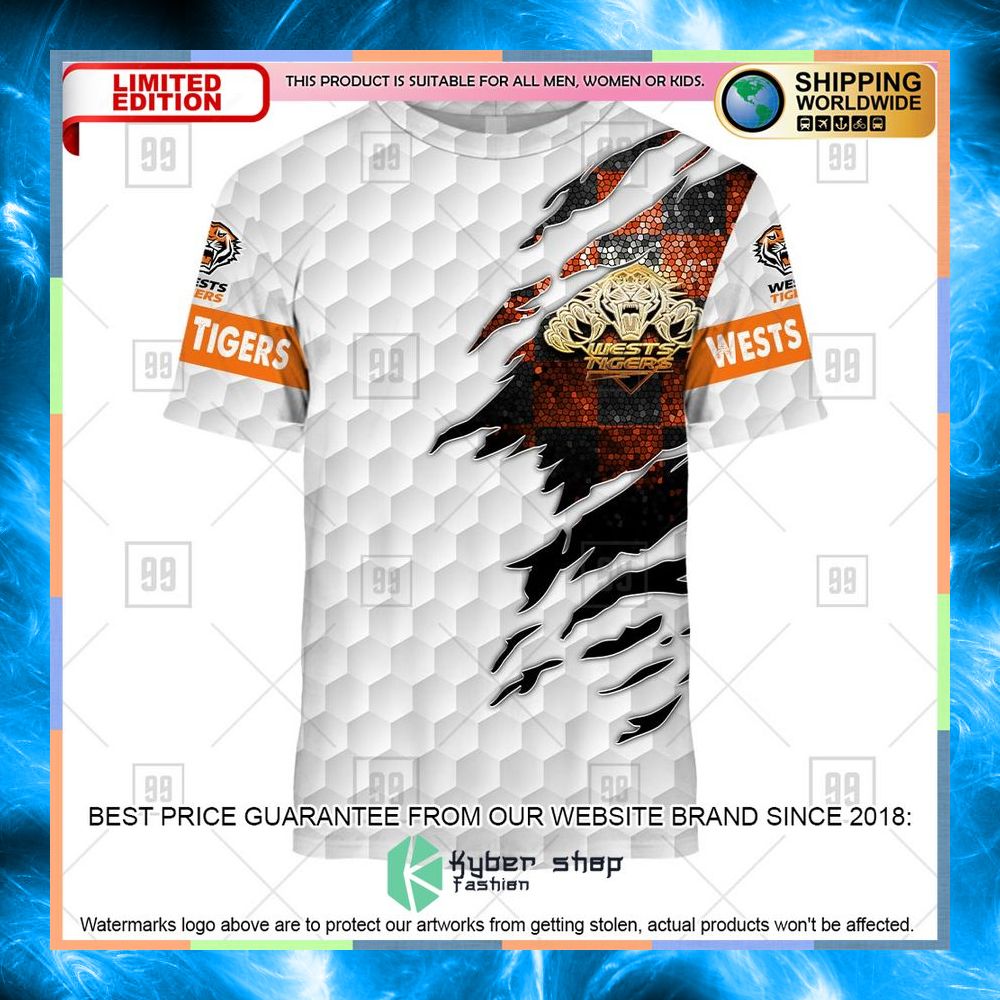 Personalized Golf NRL Wests Tigers Hoodie, Shirt 10 personalized golf nrl wests tigers hoodie shirt 3 570