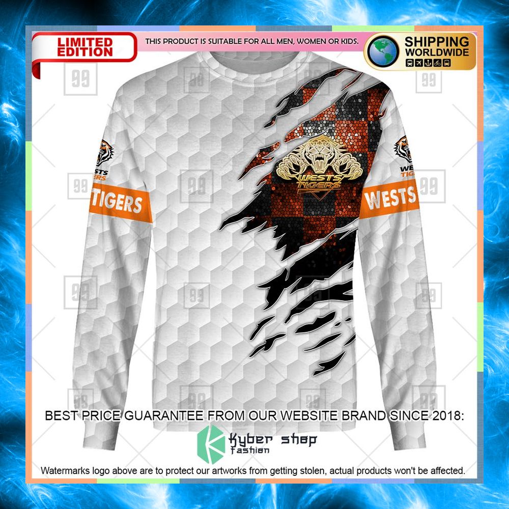 Personalized Golf NRL Wests Tigers Hoodie, Shirt 11 personalized golf nrl wests tigers hoodie shirt 4 360
