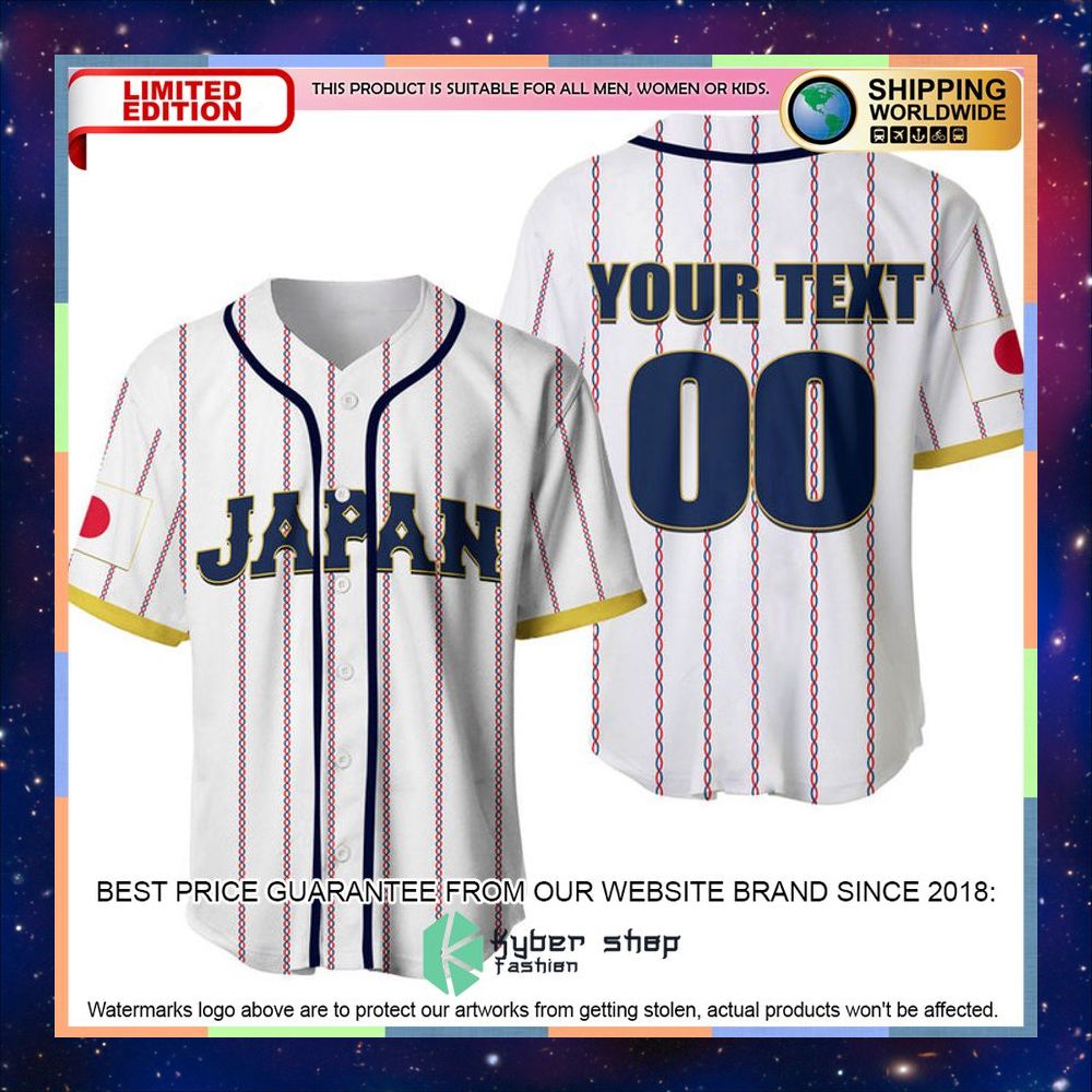 Personalized Japan Replica Baseball Jersey 3 personalized japan replica baseball jersey 1 927