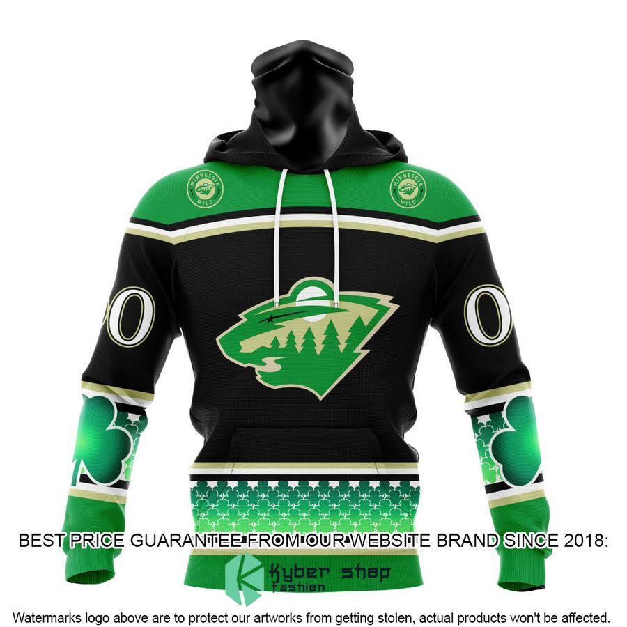 personalized minnesota wild hockey celebrate st patricks day shirt hoodie 4 480