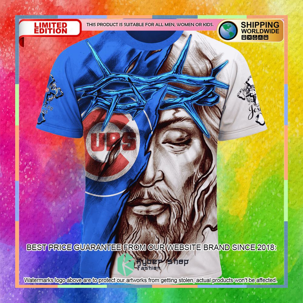 Personalized MLB Chicago Cubs Jesus Shirt, Hoodie 5 personalized mlb chicago cubs jesus shirt hoodie 5 136