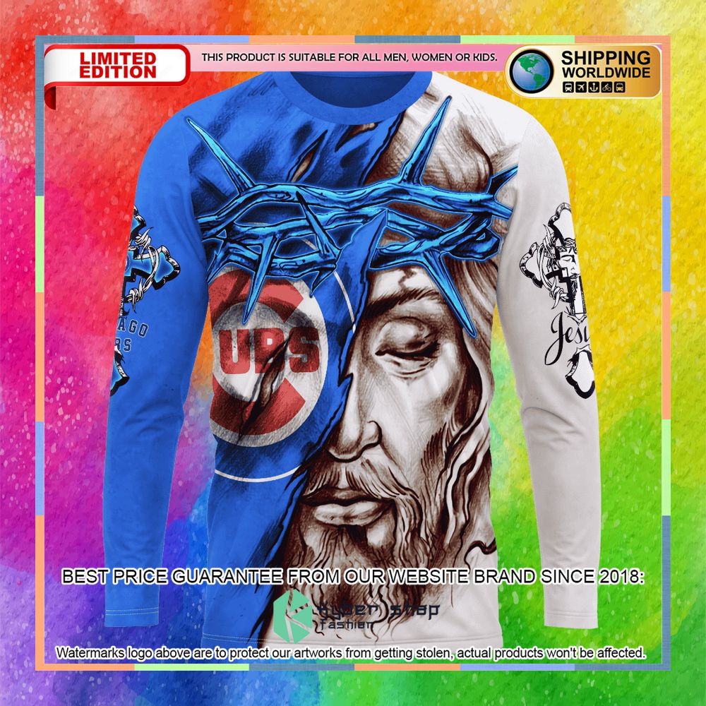 Personalized MLB Chicago Cubs Jesus Shirt, Hoodie 7 personalized mlb chicago cubs jesus shirt hoodie 7 261