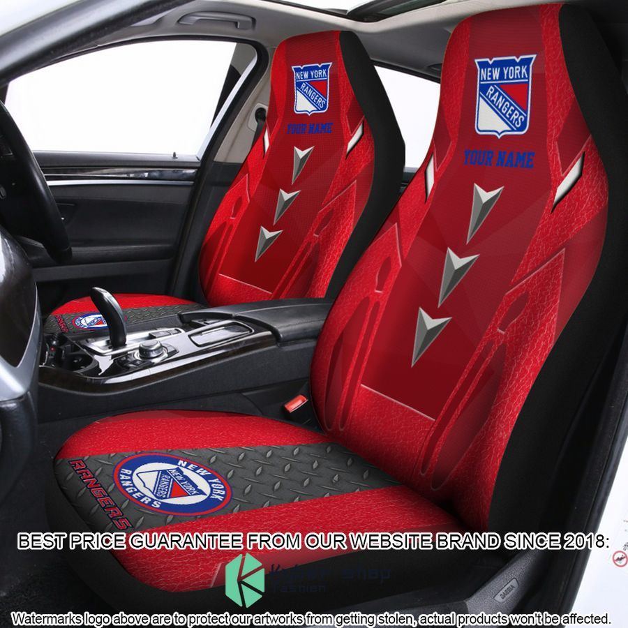 personalized new york rangers car seat covers 1 514