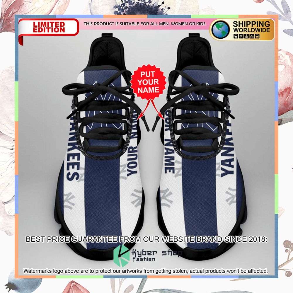 Personalized New York Yankees Max Soul Shoes 6 personalized new york yankees max soul shoes 2 932