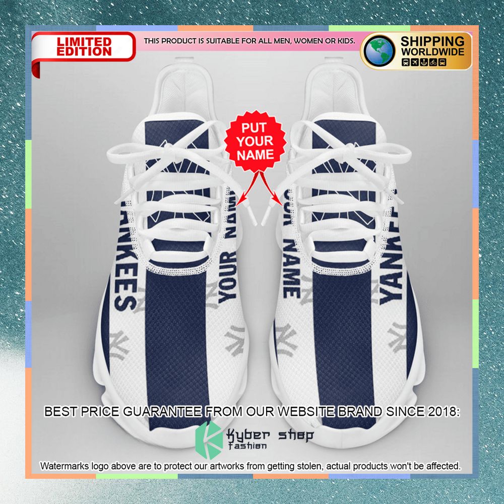 Personalized New York Yankees Max Soul Shoes 12 personalized new york yankees max soul shoes 4 511