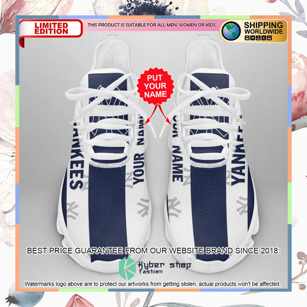 Personalized New York Yankees Max Soul Shoes 8 personalized new york yankees max soul shoes 4 878