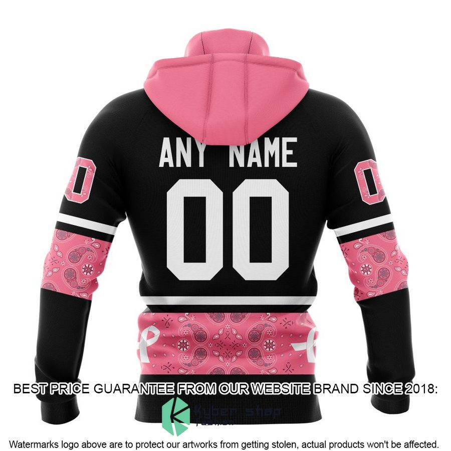 personalized nhl boston bruins in classic style with paisley in october we wear pink breast cancer shirt hoodie 5 203