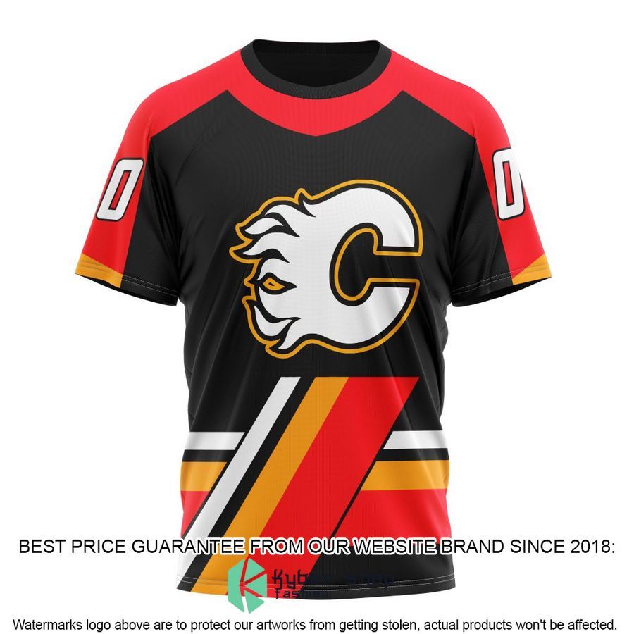 personalized nhl calgary flames reverse 2022 shirt hoodie 8 794