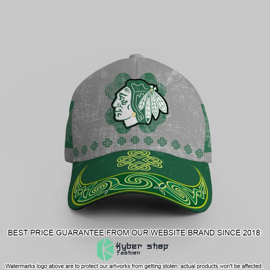 personalized nhl chicago blackhawks st patrick days concepts cap 1 736