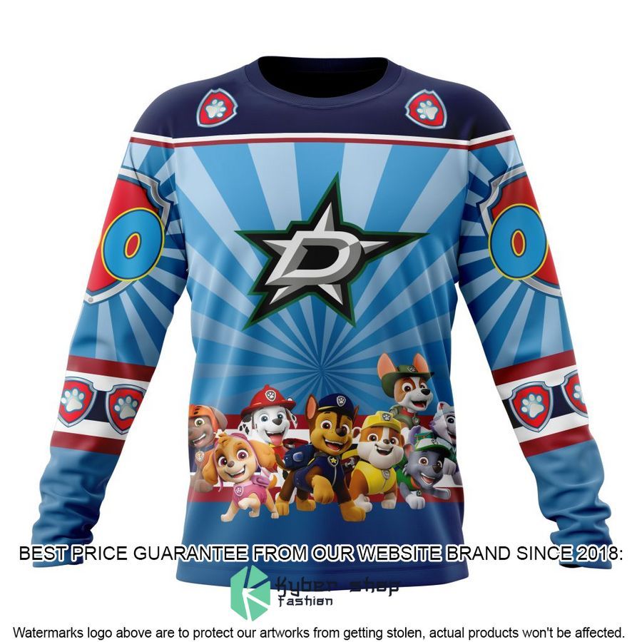 Personalized NHL Dallas Stars Special Paw Patrol Kits Hoodie Mask 6 personalized nhl dallas stars special paw patrol kits hoodie mask 6 307
