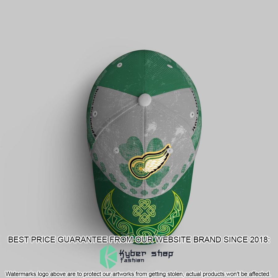 Personalized NHL Detroit Red Wings St Patrick Days Concepts Cap 4 personalized nhl detroit red wings st patrick days concepts cap 4 359