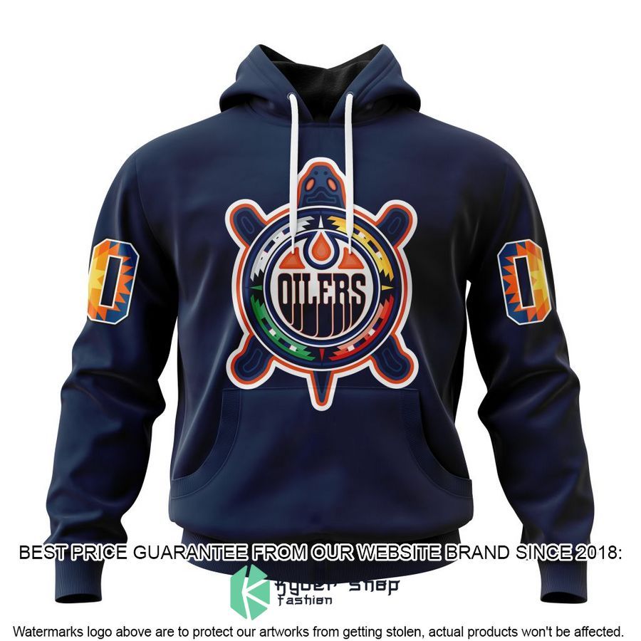 personalized nhl edmonton oilers indigenous celebration 2022 shirt hoodie 1 484