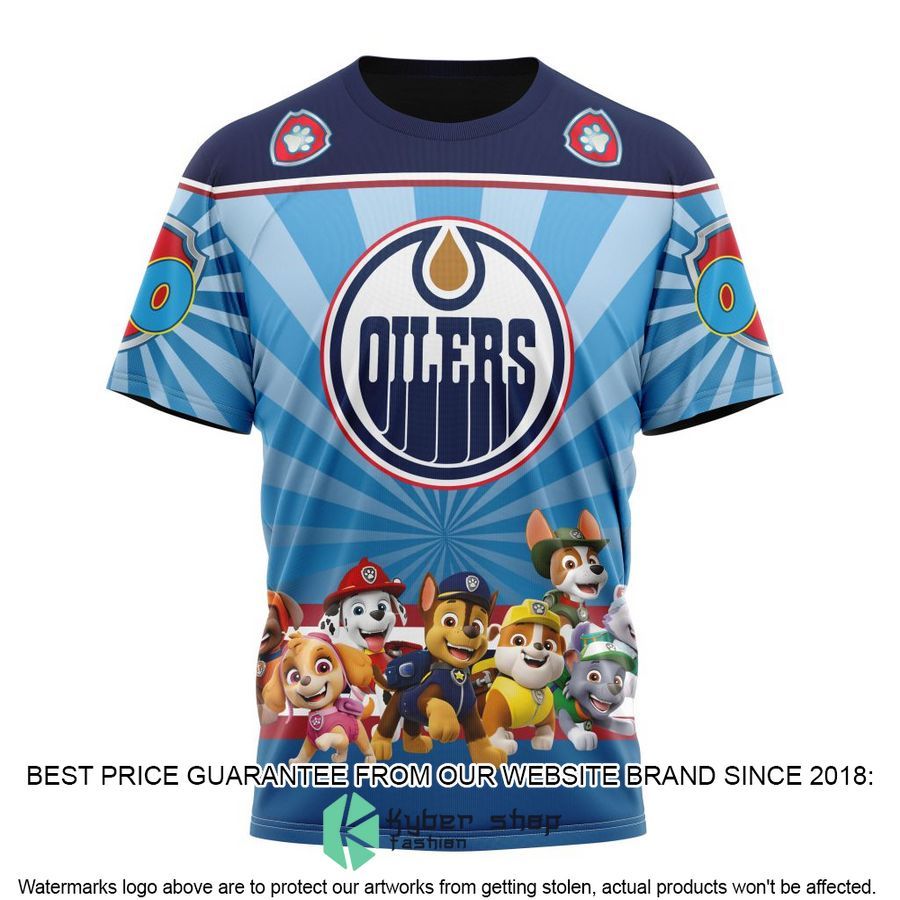 Personalized NHL Edmonton Oilers Special Paw Patrol Kits Hoodie Mask 8 personalized nhl edmonton oilers special paw patrol kits hoodie mask 8 339