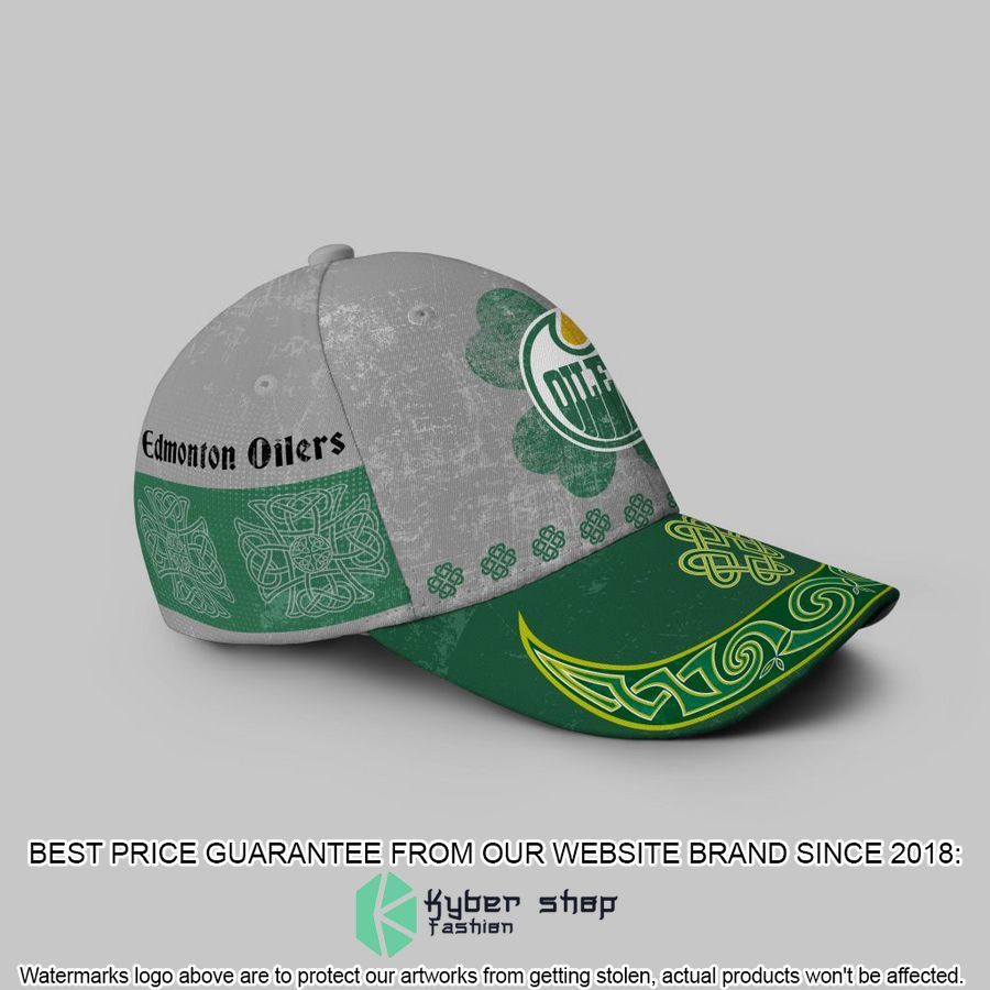 personalized nhl edmonton oilers st patrick days concepts cap 2 474