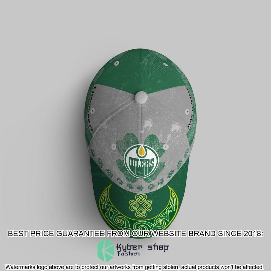 Personalized NHL Edmonton Oilers St Patrick Days Concepts Cap 4 personalized nhl edmonton oilers st patrick days concepts cap 4 531