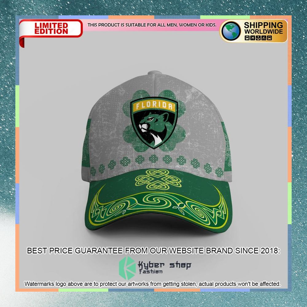 Personalized NHL Florida Panthers St Patrick Days Concepts Cap 5 personalized nhl florida panthers st patrick days concepts cap 1 784