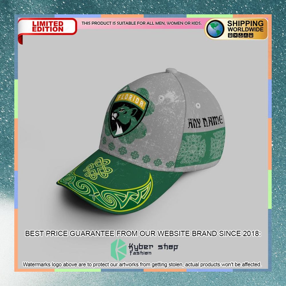 Personalized NHL Florida Panthers St Patrick Days Concepts Cap 7 personalized nhl florida panthers st patrick days concepts cap 3 83