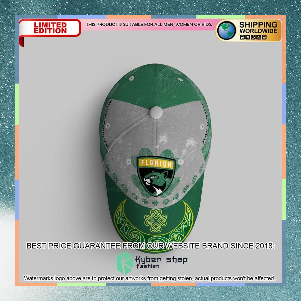 Personalized NHL Florida Panthers St Patrick Days Concepts Cap 8 personalized nhl florida panthers st patrick days concepts cap 4 390