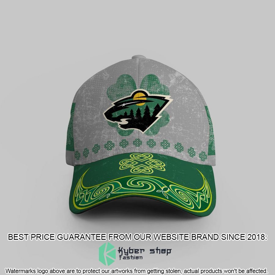 personalized nhl minnesota wild st patrick days concepts cap 1 468