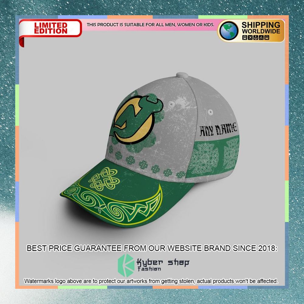 Personalized NHL New Jersey Devils St Patrick Days Concepts Cap 7 personalized nhl new jersey devils st patrick days concepts cap 3 357