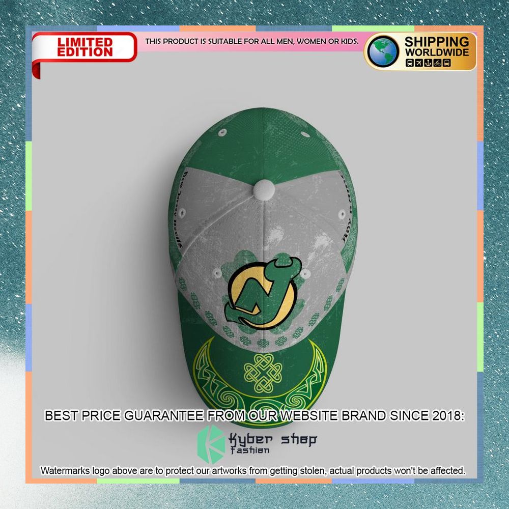 Personalized NHL New Jersey Devils St Patrick Days Concepts Cap 8 personalized nhl new jersey devils st patrick days concepts cap 4 61