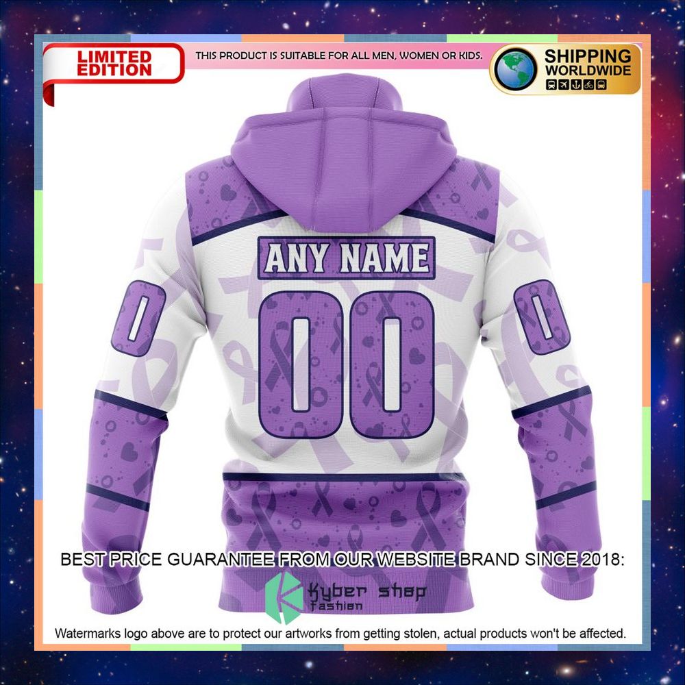 personalized nhl new york islanders special lavender fight cancer shirt hoodie 5 136