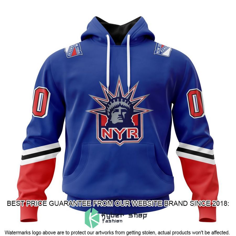personalized nhl new york rangers reverse retro shirt hoodie 1 688