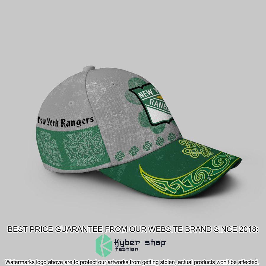 personalized nhl new york rangers st patrick days concepts cap 2 120