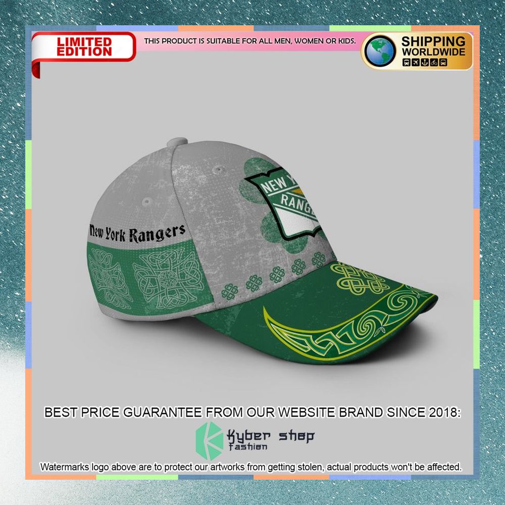 Personalized NHL New York Rangers St Patrick Days Concepts Cap 6 personalized nhl new york rangers st patrick days concepts cap 2 597
