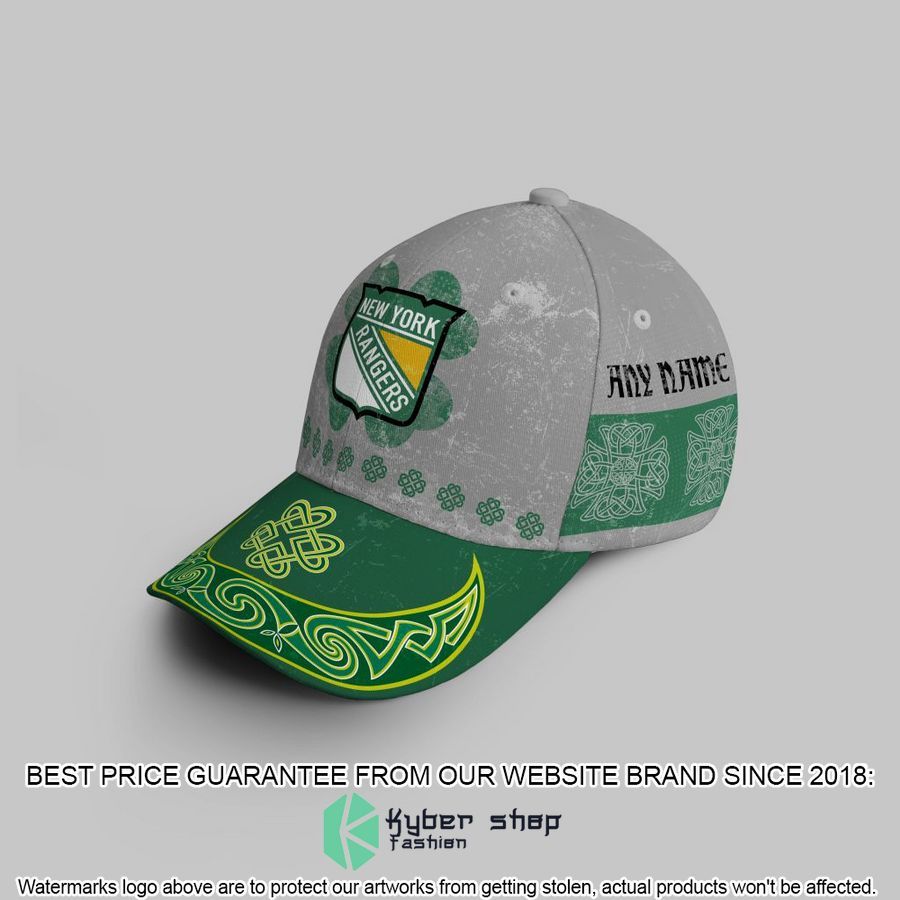 Personalized NHL New York Rangers St Patrick Days Concepts Cap 3 personalized nhl new york rangers st patrick days concepts cap 3 102