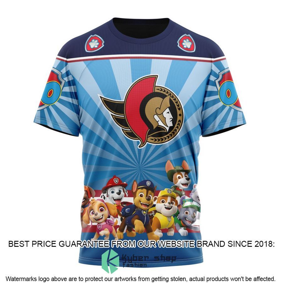 Personalized NHL Ottawa Senators Special Paw Patrol Kits Hoodie Mask 8 personalized nhl ottawa senators special paw patrol kits hoodie mask 8 143