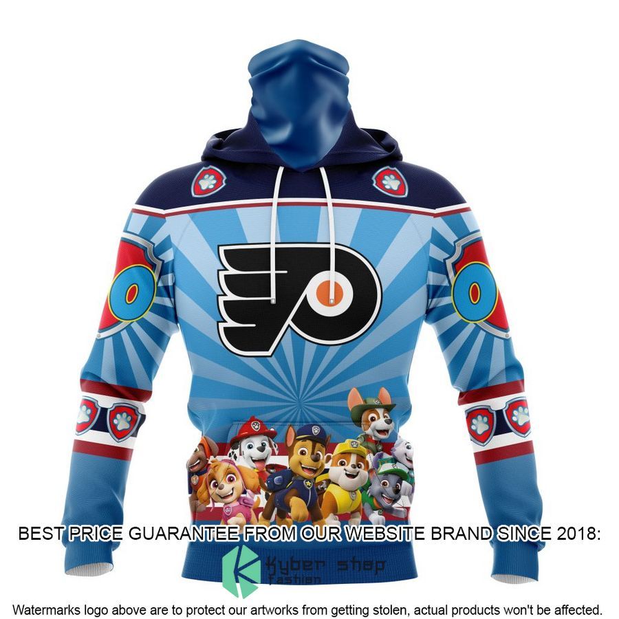 Personalized NHL Philadelphia Flyers Special Paw Patrol Kits Hoodie Mask 4 personalized nhl philadelphia flyers special paw patrol kits hoodie mask 4 846