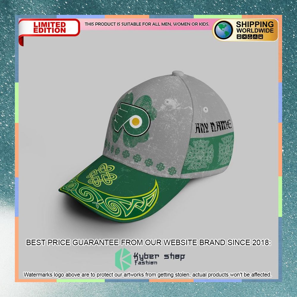 Personalized NHL Philadelphia Flyers St Patrick Days Concepts Cap 7 personalized nhl philadelphia flyers st patrick days concepts cap 3 731
