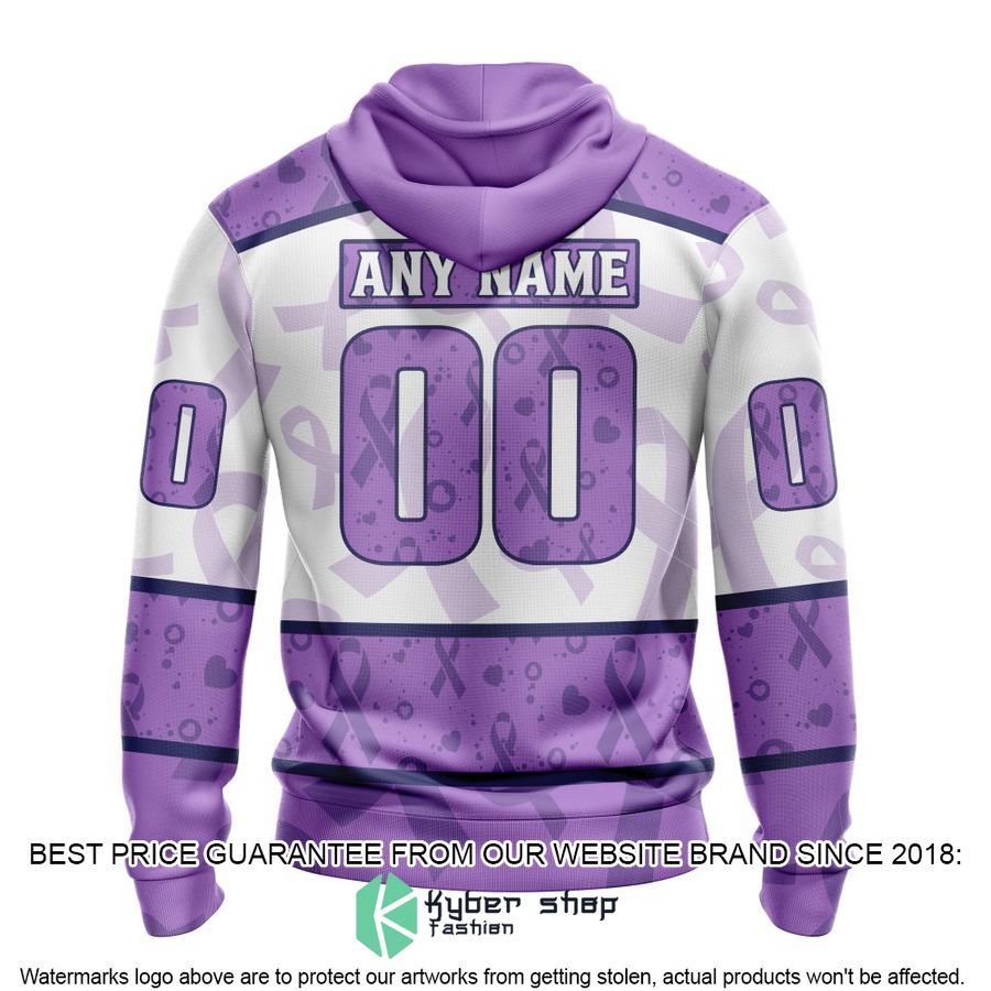 personalized nhl pittsburgh penguins special lavender fight cancer shirt hoodie 3 232