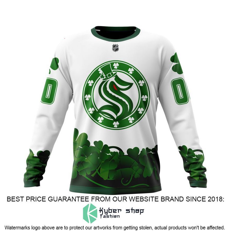 Personalized NHL Seattle Kraken Happy St Patrick Days Shirt, Hoodie 6 personalized nhl seattle kraken happy st patrick days shirt hoodie 6 578