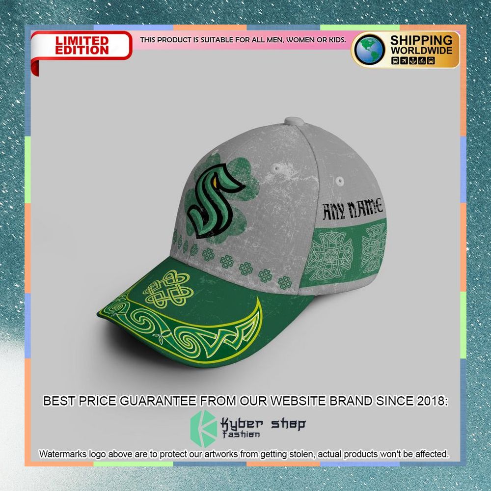 Personalized NHL Seattle Kraken St Patrick Days Concepts Cap 7 personalized nhl seattle kraken st patrick days concepts cap 3 162