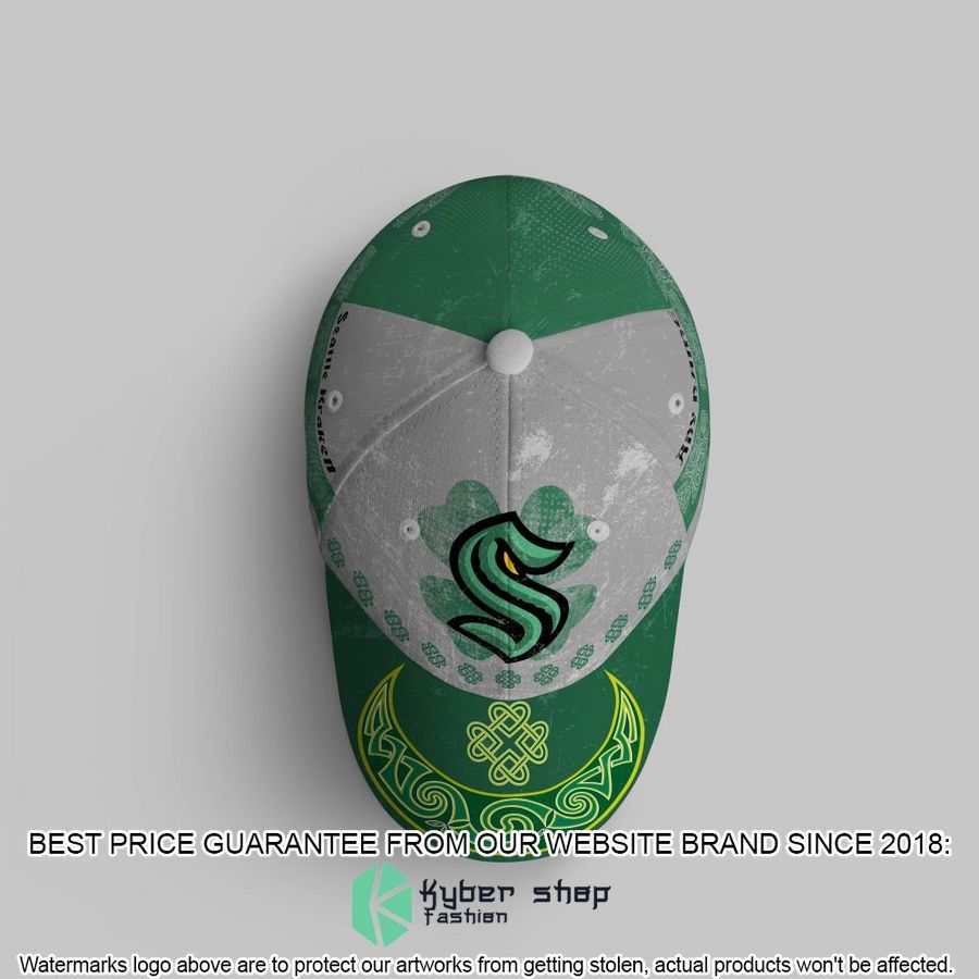 Personalized NHL Seattle Kraken St Patrick Days Concepts Cap 4 personalized nhl seattle kraken st patrick days concepts cap 4 300