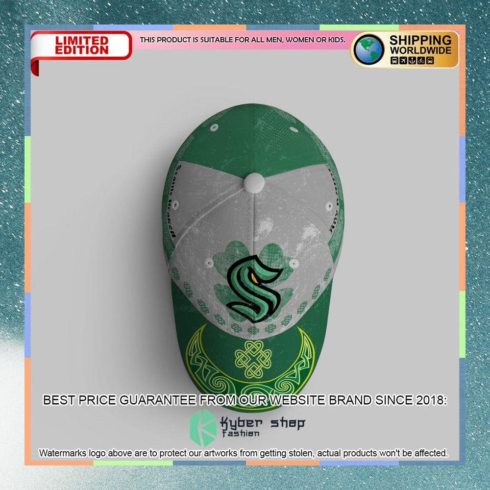 Personalized NHL Seattle Kraken St Patrick Days Concepts Cap 8 personalized nhl seattle kraken st patrick days concepts cap 4 678