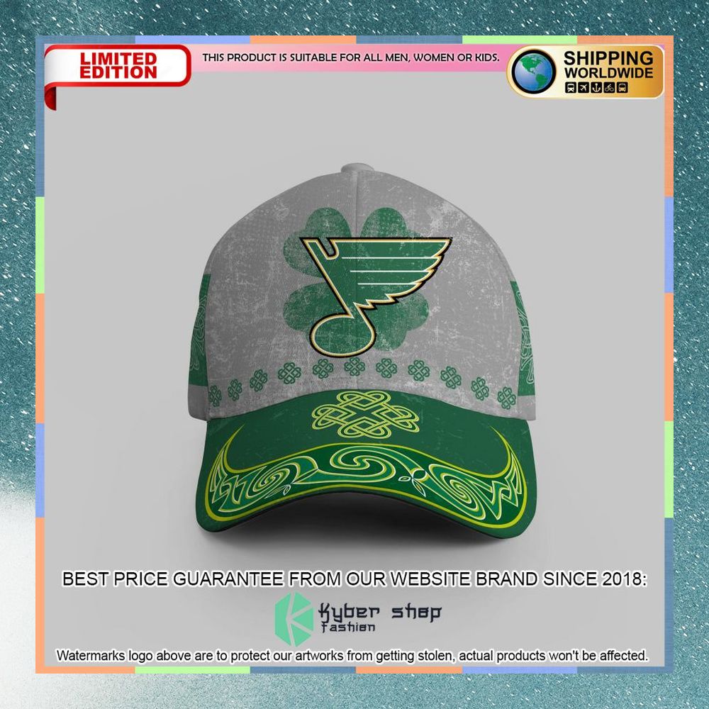 Personalized NHL St Louis Blues St Patrick Days Concepts Cap 5 personalized nhl st louis blues st patrick days concepts cap 1 193