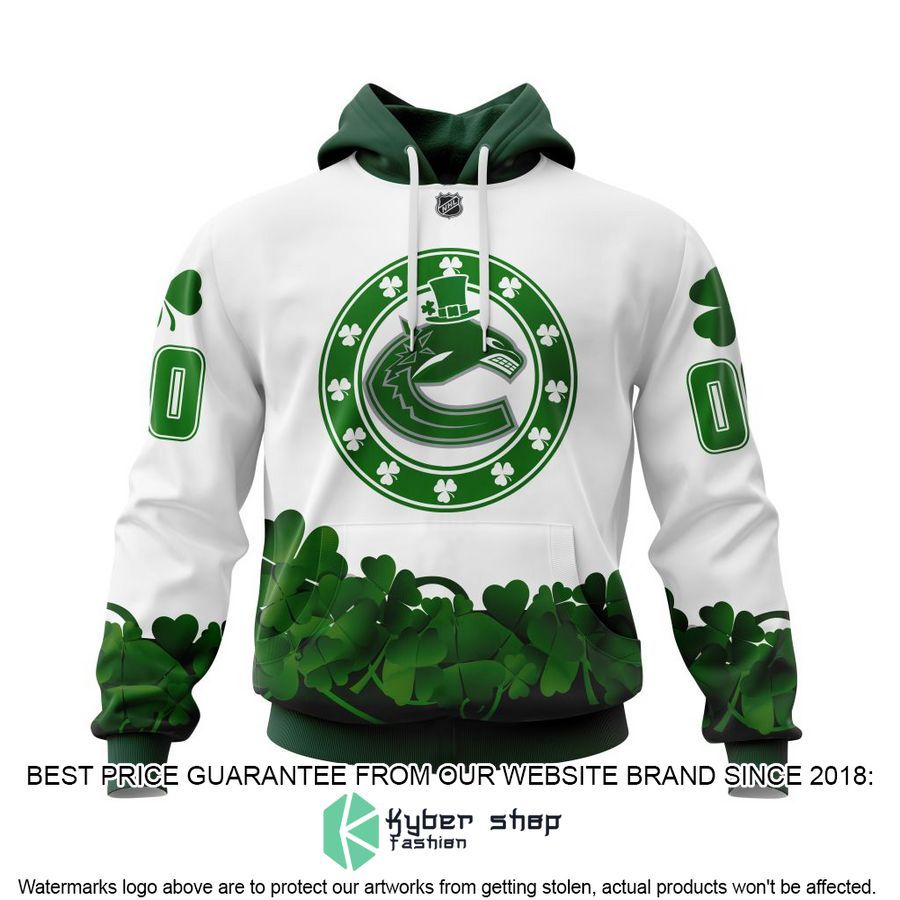 personalized nhl vancouver canucks happy st patrick days shirt hoodie 1 377