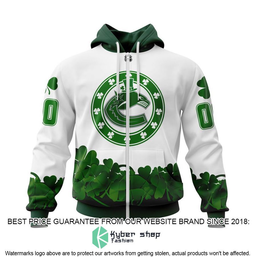 personalized nhl vancouver canucks happy st patrick days shirt hoodie 2 405