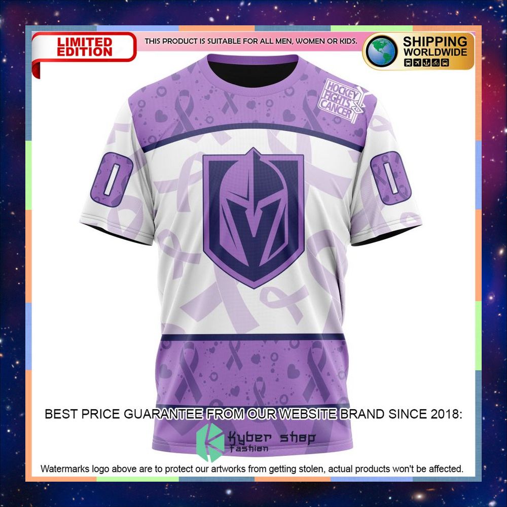personalized nhl vegas golden knights special lavender fight cancer shirt hoodie 8 738